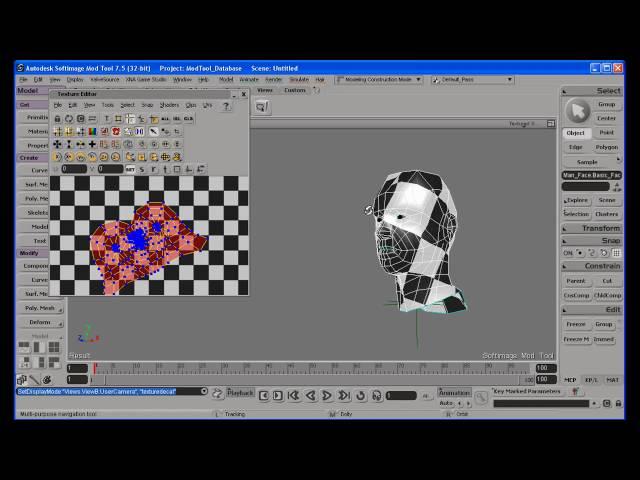 Unwrap Softimage|Mod Tool with Roadkill