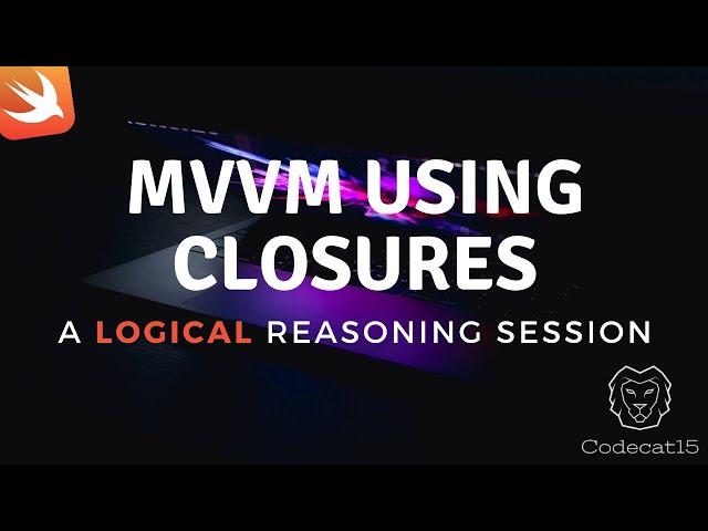 Model view viewModel MVVM in swift iOS using closures  [Hindi tutorial]