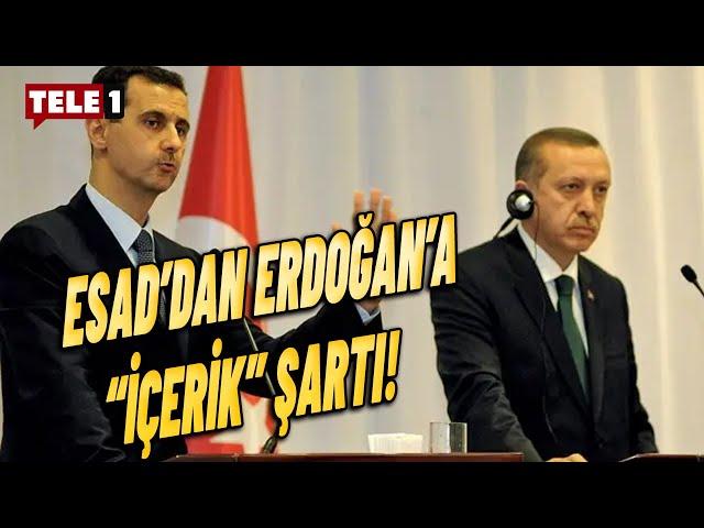 İşte Esad'ın Erdoğan'a sunduğu görüşme şartı...