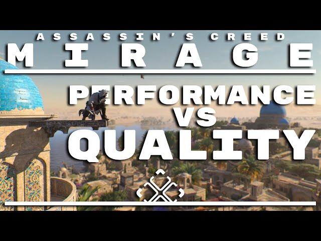 Quality Mode Vs High Framerate Mode In Assassin's Creed: Mirage