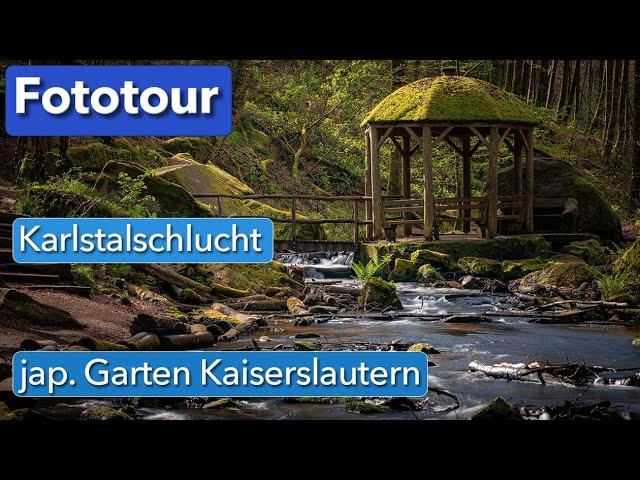 Karlstalschlucht / jap. Garten Kaiserslautern - Sony A7R2 und Minolta, 28-85 & 70-300, ND Filter