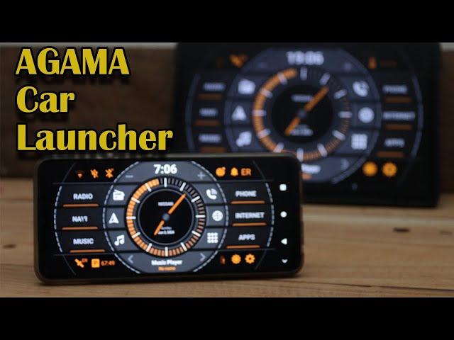 AGAMA Car Launcher : All the Settings Revealed