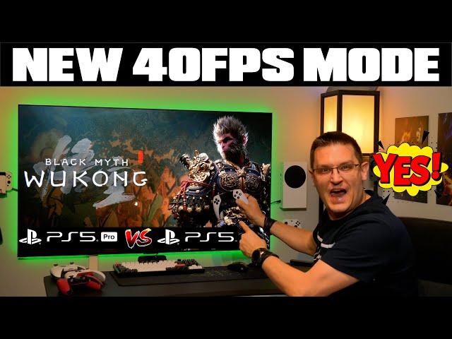 Black Myth: Wukong - New 40FPS Mode - Patch 1.0.13 - PSSR For PS5 Pro Is Working Good