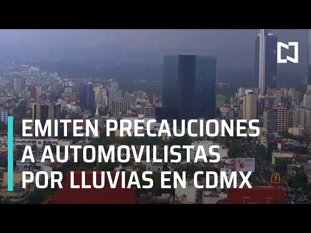 Lluvias en el sur de la CDMX 2021 - Las Noticias