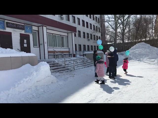 Хромтау ВЕСНОЙ . Прогулка по городу. Март 2021.