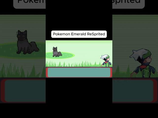 Pokemon Emerald ReSprited  #ducumon #pokemon  #gba #short #shorts #trending #pokemoner