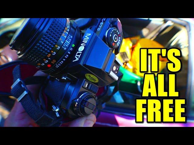 How to get free camera gear for free