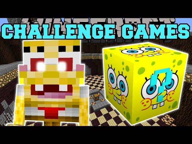 Minecraft: SPONGEBOB CHALLENGE GAMES - Lucky Block Mod - Modded Mini-Game