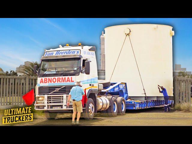 Volvo FH12 Truck Hauls Mammoth Load To Power Plant