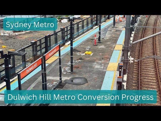 Sydney Metro Vlog 55: Dulwich Hill Metro Conversion Progress