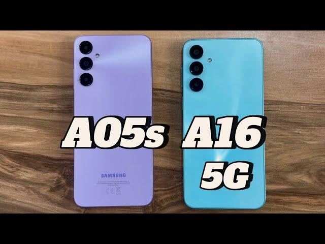 Samsung Galaxy A05s vs Samsung Galaxy A16 5G