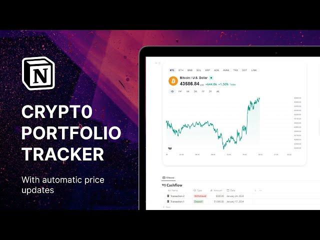 Ultimate Guide to Tracking Your Crypto Portfolio in Notion | Step-by-Step Tutorial