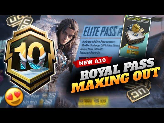  NEW A10 RP MAXING OUT BGMI | RP GIVEAWAY | BGMI/PUBG MOBILE 