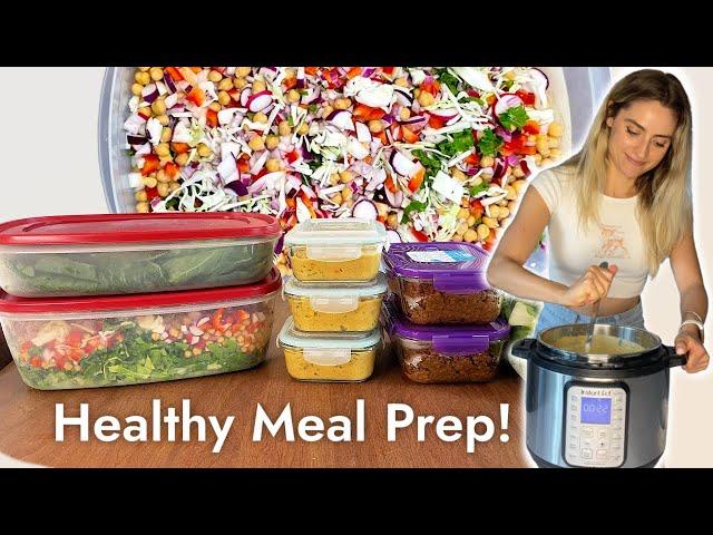 HEALTHY MEAL PREP For My Family! Nutritarian Diet WFPB