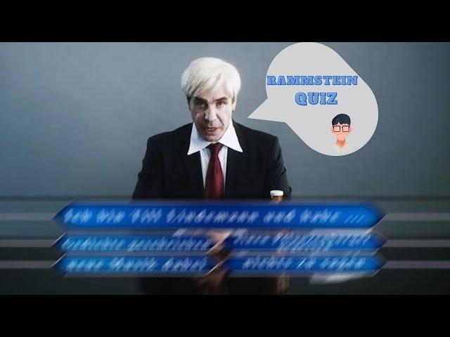 Rammstein Quiz