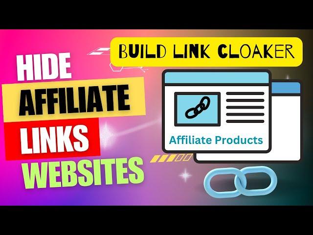 Hide your Affiliate Links with Link Cloaking | Build a simple Link Cloaker