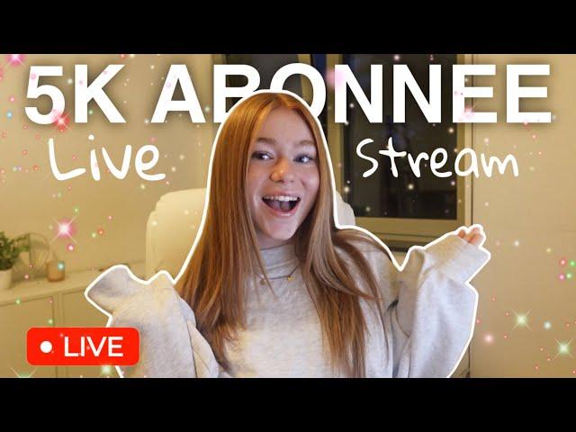 5K ABONNEE LIVE STREAM! chatten, praten en KAHOOT!