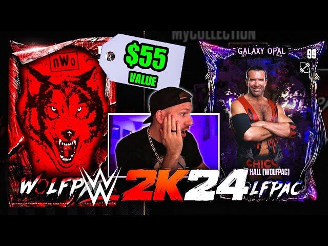 Can I Unlock *5 PERSONA CARDS* From The NWO Wolfpac Pack? | WWE 2K24 MyFACTION Pack Opening