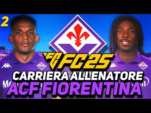 NUOVO MODULO, NUOVI ACQUISTI - La FIORENTINA è pronta per la SERIE A! FC 25 CARRIERA ALLENATORE #2