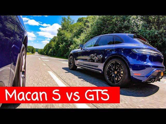 2023 Porsche Macan S vs GTS performance