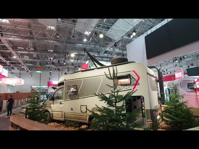 New off road VW motorhome for 2025! Dethleffs Globus Performance 4x4!