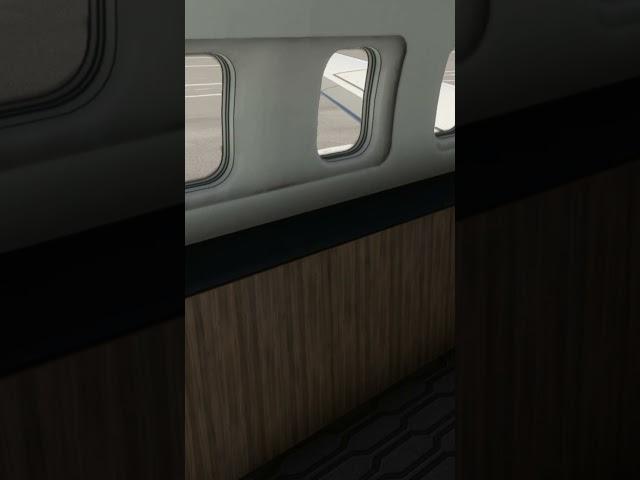 IS THIS REAL?? | PMDG 737 BBJ Cabin Walk-through | MSFS 2020 #shorts #realistic #msfs2020