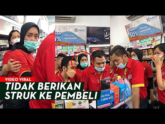 VIRAL! Pria Ini Geruduk Karyawan Minimarket, Lakukan Hal ini ke Orang Tua