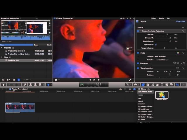 Photon Pro revisited (version 1.0.3), comparison with Neat Video Reduce Noise