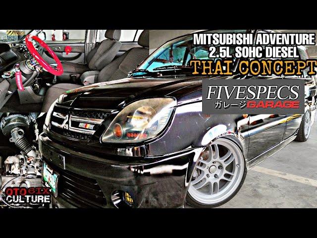 Mitsubishi Adventure 2.5L SOHC Diesel THAI Concept MODIFIED | OtoCulture