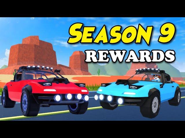 Jailbreak SEASON 9 Rewards are SO COOL! JACKRABBIT Vehicle (Roblox Jailbreak)