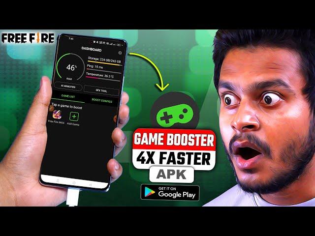 Game Booster 4X Faster Full Setting For FreeFire