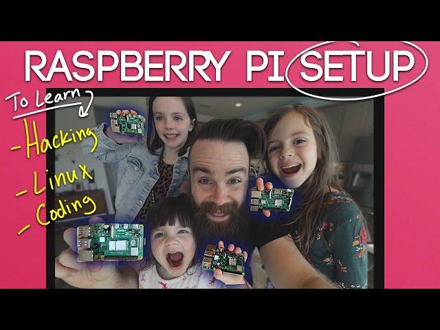 How to Setup a Raspberry Pi LEARNING Desktop (Linux, Hacking, Coding)