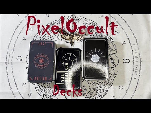 Tarot Deck Collection - PixelOccult decks