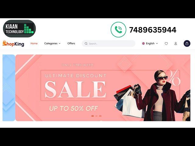 ShopKing - Your Ultimate E-commerce Companion #ecommerce #exclusivedeals2024 #seamlessexperience