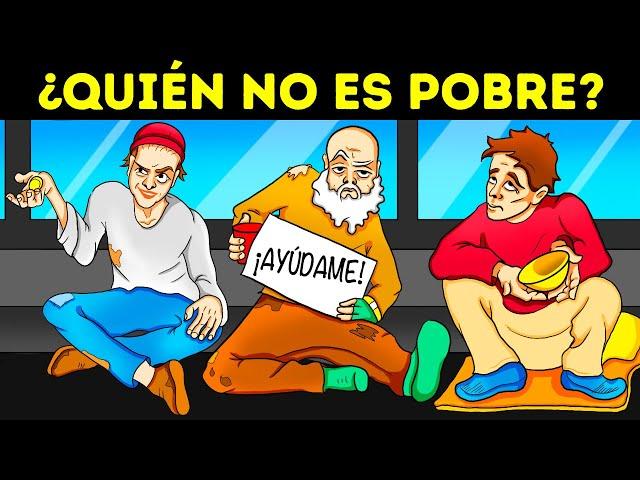 ¿Conseguirán estos 16 acertijos engañar a tu mente?