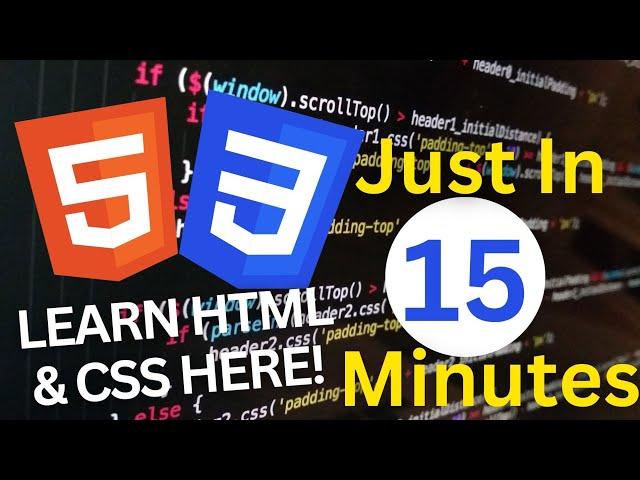 1 | INTRODUCTION TO HTML & CSS | 2023 | Learn HTML and CSS Full Course for Beginners #webdevelopment