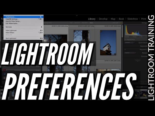 Lightroom Classic CC Preferences Tutorial