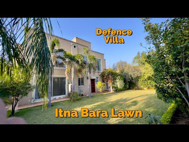 11 Marla Corner + 9 Marla Lawn DEFENCE VILLA For Sale In DHA Islamabad