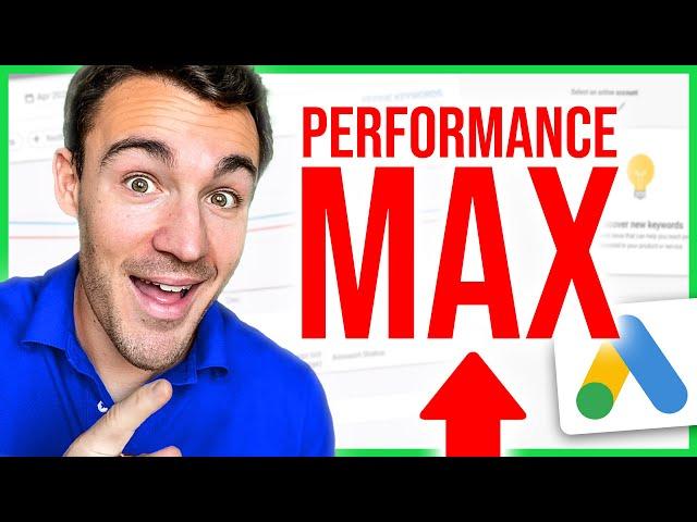 How To Set Up A PERFORMANCE MAX Google Ads Campaign