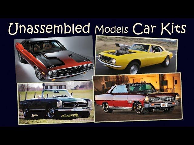 Unassembled Models Car Kits Collection 1:25 1:24 [Part 2]