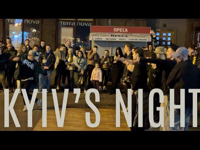 Kyiv at night  This video went viral 