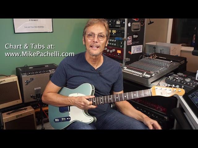 The Beatles - Don't Let Me Down - Lesson by Mike Pachelli