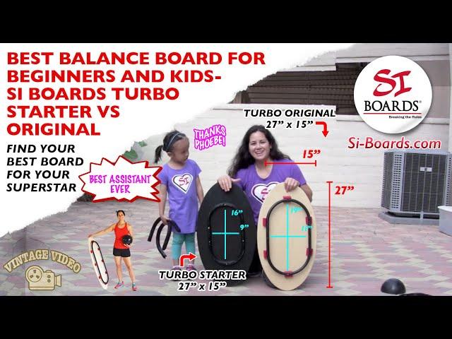 Best Balance Board For Beginners and Kids- Si Boards Starter vs Original Boards