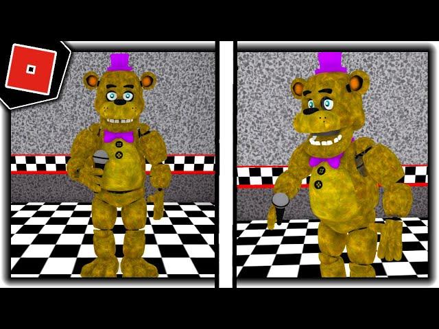 How to get HIM BADGE + FREDBEAR MORPH in FNAF: THE ORIGINAL TRILOGY ROLEPLAY - Roblox