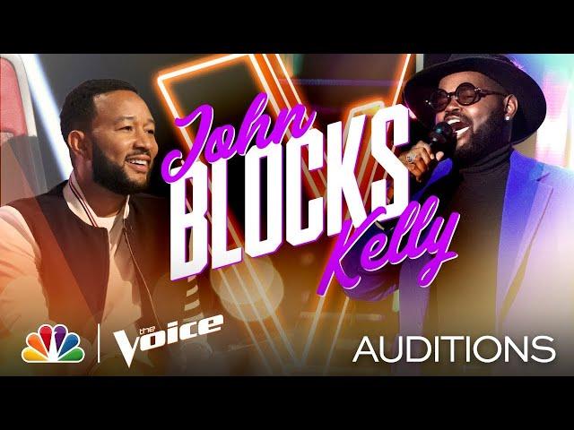 John Holiday's Surprising Voice Is Perfect for Ella Fitzgerald's "Misty" - The Voice Blind Auditions