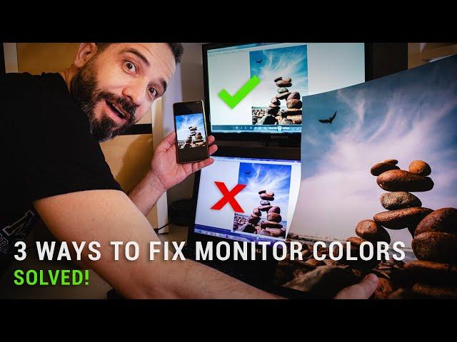 How To Calibrate Your Monitor To Edit Photos & Videos | Monitor Calibration Without Hardware