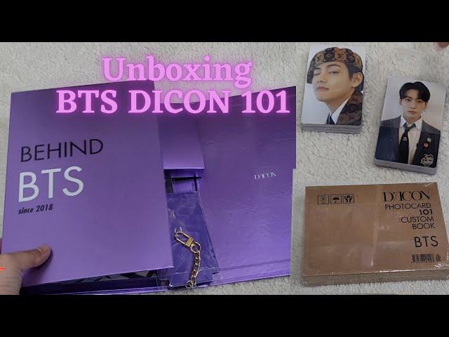 BTS DICON 101 PHOTOCARDS 디아이콘 포토카드 Unboxing #방탄소년단  #btsphotocards #디아이콘