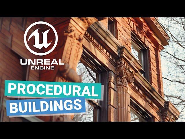 Realistic PCG Buildings in Unreal Engine 5.4 - Tutorial Part 1