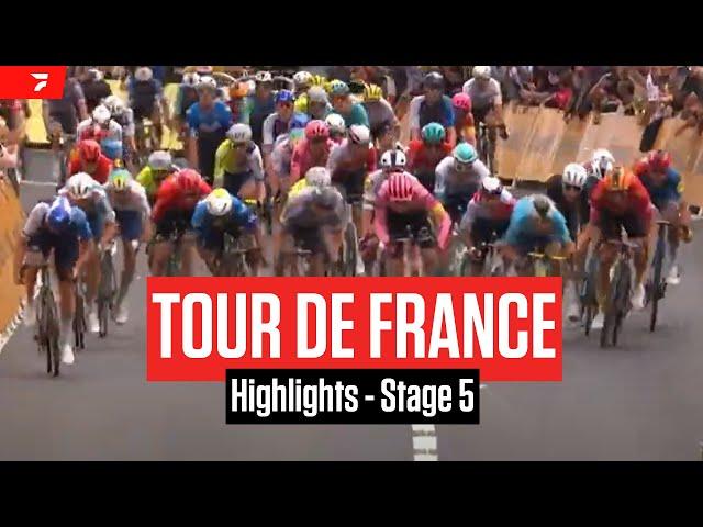 Tour de France 2024 Stage 5 Highlights