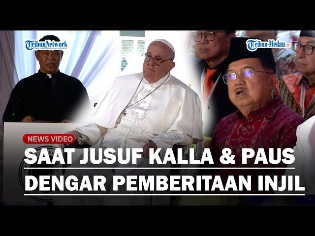 Pemberitaan Yesus Kristus Dalam Injil Lukas Dibacakan di Masjid Istiqlal Saat Paus Fransiskus Hadir!